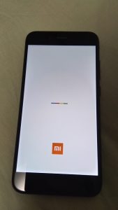 Xiaomi Mi A1 起動